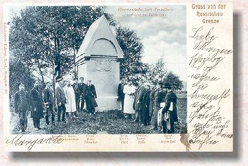 Grenzsäule Prostken